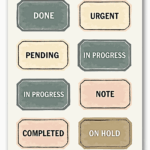 Status & Priority - Sticker Sheet v4